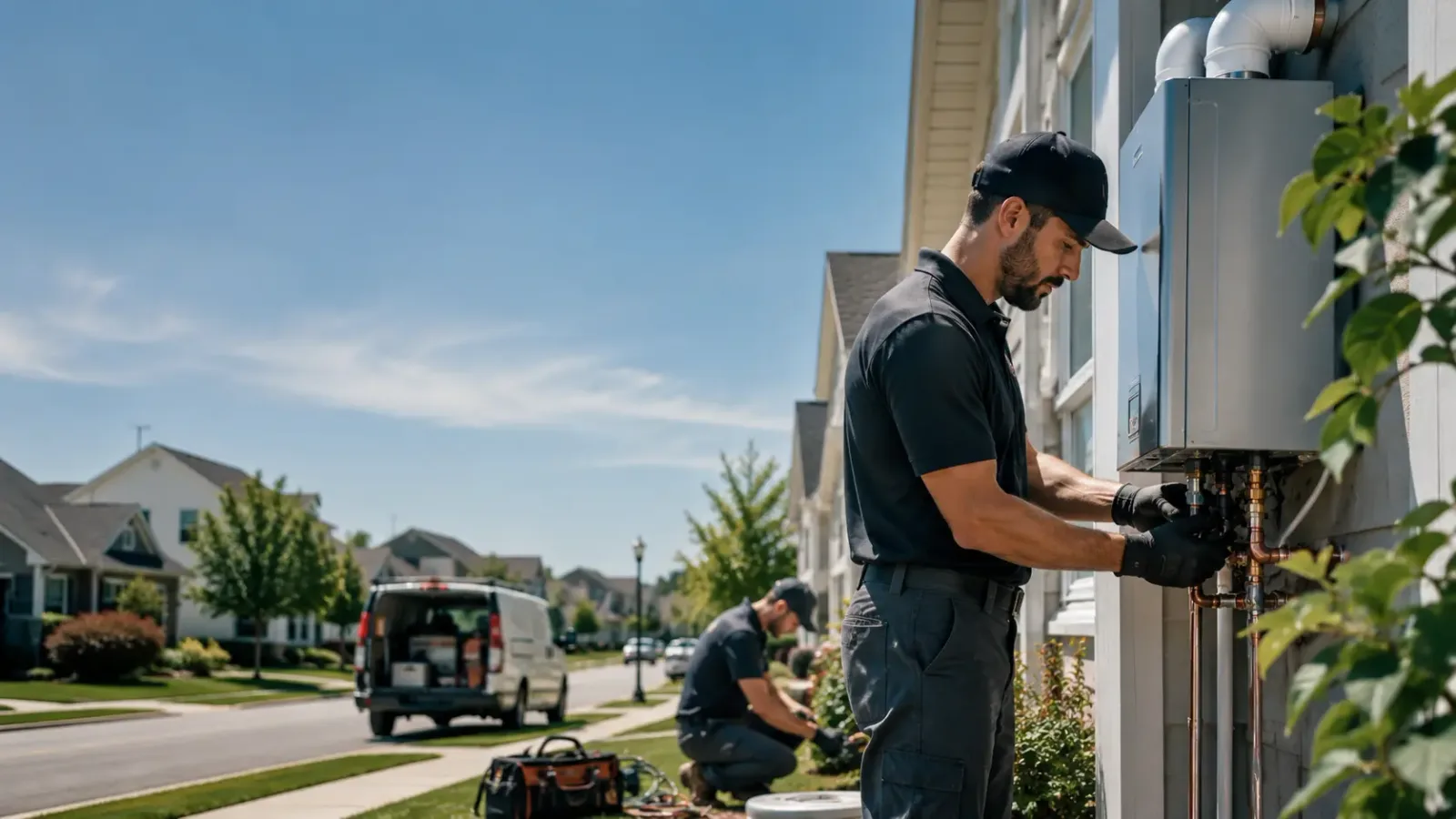 Tankless Water Heater Installation in Aredale, IA